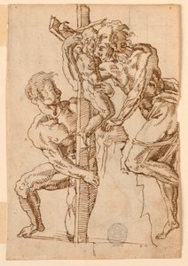 Seite eines Zeichenbuchs von Unknown artist
