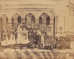 Gemälde, das die Nawabs von Awadh, Indien darstellt von Unknown artist
