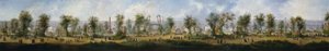 Panoramablick auf die Weltausstellung 1867, Champ-de-Mars von Unknown artist