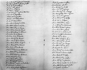 Eltern des Herzogs de la Rochefoucauld - Familienarchive