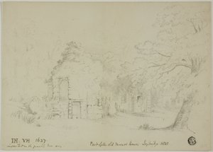 Teil des alten Herrenhauses, Toybridge von Unknown artist