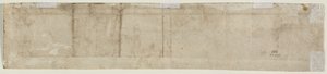Teilweise architektonische Studie (verso) von Unknown artist