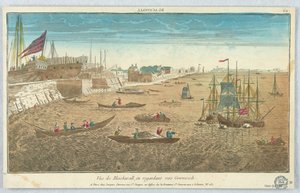 Guckkasten, Blick auf Blackwall, in Richtung Greenwich, 62