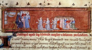 Philipp August (1165-1223) übergibt das erste Privileg von Unknown artist