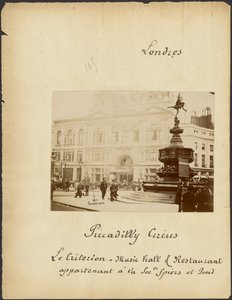 [Piccadilly Circus und Criterion Theatre] von Unknown artist