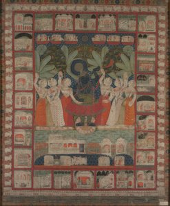 Pichvai von Shri Nathji von Unknown artist