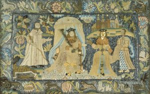 Bild der Königin von Saba vor König Salomo von Unknown artist