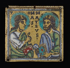 Plakette: Thomas und Matthäus