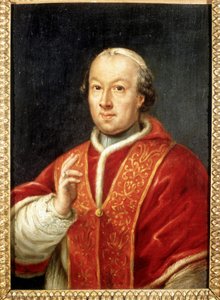 Papst Pius VI (1717-1799). Anonymes Gemälde. Rom, Museum des Risorgimento von Unknown artist