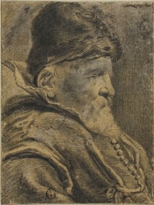 Porträtbüste eines alten Mannes von Unknown artist