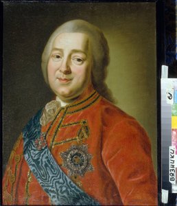 Porträt von General Graf Nikita I. Panin (1718-1783) von Unknown artist