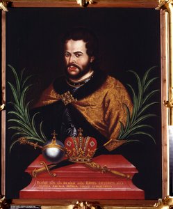Porträt des Zaren Iwan V. Alexejewitsch von Unknown artist