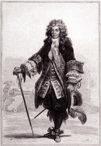 Porträt von Abraham, Marquis Duquesne (1610 - 1688), französischer Seefahrer. von Unknown artist