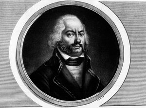 Porträt von Adam Philippe, Graf von Custine (1740-1793), französischer General. Gravur in 