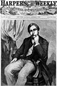 Porträt von Albert Edward, Prinz von Wales (Edward VII) (1841-1910). Titelblatt von Harper