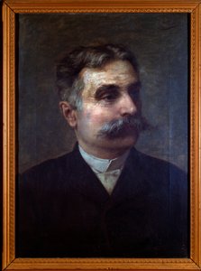 Porträt von Alessandro Busi, italienischer Komponist (Gemälde)