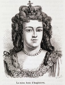 Porträt von Anne von England von Unknown artist