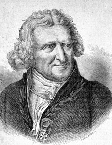 Porträt von Antoine Augustin Parmentier (1737 - 1813), französischer Militärapotheker und Agronom - in „Les Contemporains“, n.d. späte 19. Jahrhundert von Unknown artist