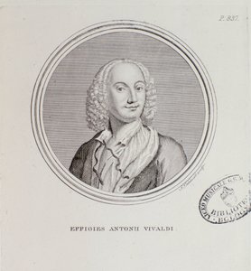 Porträt von Antonio Vivaldi von Unknown artist