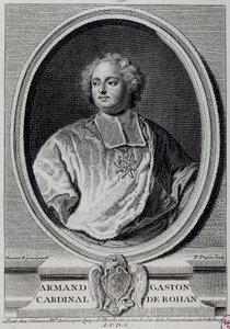 Porträt von Armand Gaston Maximilien, Kardinal de Rohan (1674-1749)