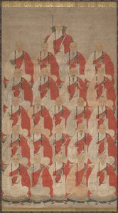 Porträt buddhistischer Mönche der Obaku-Sekte von Unknown artist