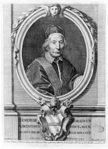 Porträt von Clemens XII. (1652 - 1740) von Unknown artist