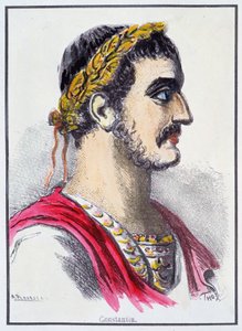 Porträt von Konstantin, römischer Kaiser