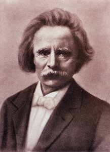 Porträt von Edvard Grieg (Kreidezeichnung) von Unknown artist