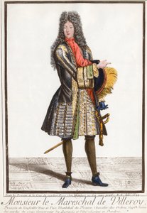 Porträt von Francois de Neufville, Herzog von Villeroy (1644-1730), Marschall von Frankreich von Unknown artist