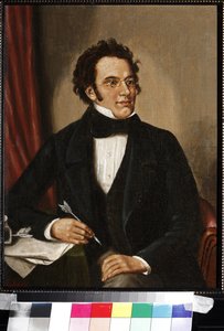Porträt von Franz Schubert von Unknown artist