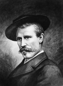 Porträt von Fridtjof Nansen (1861-1930), norwegischer Entdecker im Jahr 1897 von Unknown artist