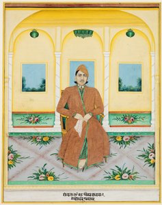Porträt von Gadadhar Prasad von Unknown artist