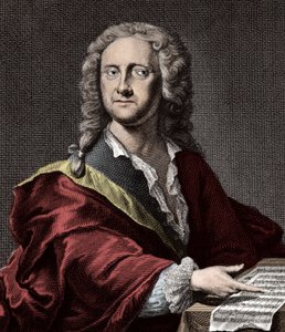 Porträt von Georg Philipp Telemann (1681-1767), deutscher Komponist von Unknown artist