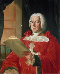Porträt von Giambattista Lorenzo Bogino, piemontesischer Staatsmann. Staatsminister im Jahr 1750 von Unknown artist