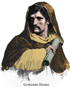 Porträt von Giordano Bruno (1548-1600) von Unknown artist