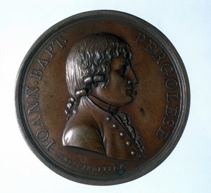 Porträt von Giovanni Battista Pergolesi (1710-1736) von Unknown artist