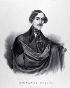 Porträt von Giovanni Pacini, italienischer Komponist (1796-1867)