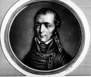 Porträt von Guillaume Marie-Anne Brune (1763-1815), Marschall von Frankreich (Gravur) von Unknown artist