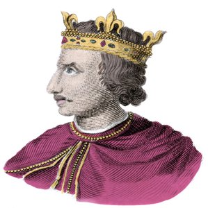 Porträt von Heinrich I. Beauclerc (1068-1135), dritter normannischer König von England