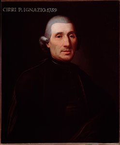 Porträt von Ignazio Cirri (1711-1787) italienischer Komponist Anonymes Gemälde. 18. Jahrhundert. Bologna, civico museo bibliografico