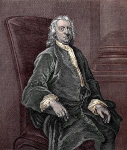 Porträt von Isaac Newton (1642-1727) von Unknown artist