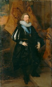 Porträt von James Hay, 1. Earl of Carlisle von Unknown artist