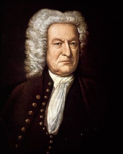 Porträt von Johann Sebastian Bach.