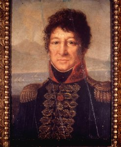 Porträt von Joachim Murat (1767 - 1815). Anonymes Gemälde Anfang des 19. Jahrhunderts. Museo Napoleonico in Rom von Unknown artist