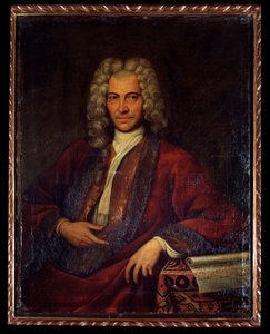 Porträt von Johann Joseph Fux, österreichischer Komponist, Musiktheoretiker und Pädagoge (Gemälde) von Unknown artist