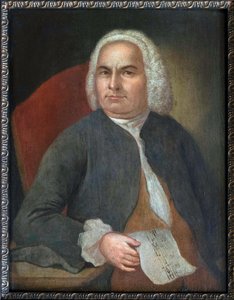 Porträt von Johann Sebastian Bach von Unknown artist