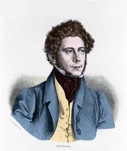 Porträt von Joseph Lanner, österreichischer Komponist, Geiger und Dirigent (1801-1843) von Unknown artist