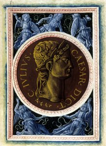 Porträt von Julius Caesar - in „Die illustrierten Männer“ von Svetonio von Unknown artist