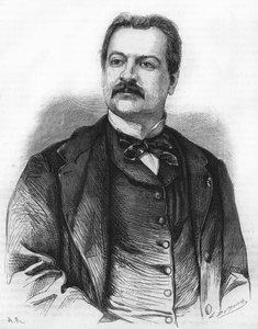 Porträt von Lambert Thiboust. Dramatiker. 1826-1867. von Unknown artist