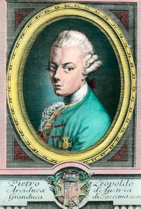 Porträt von Leopold II. von Österreich, Großherzog der Toskana